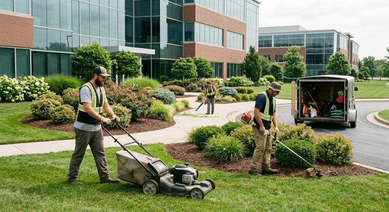 Commercial Lawn Mowing Service